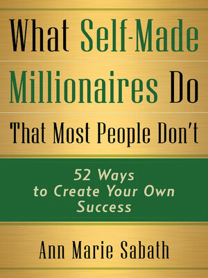 cover image of What Self-Made Millionaires Know That Most People Don't
